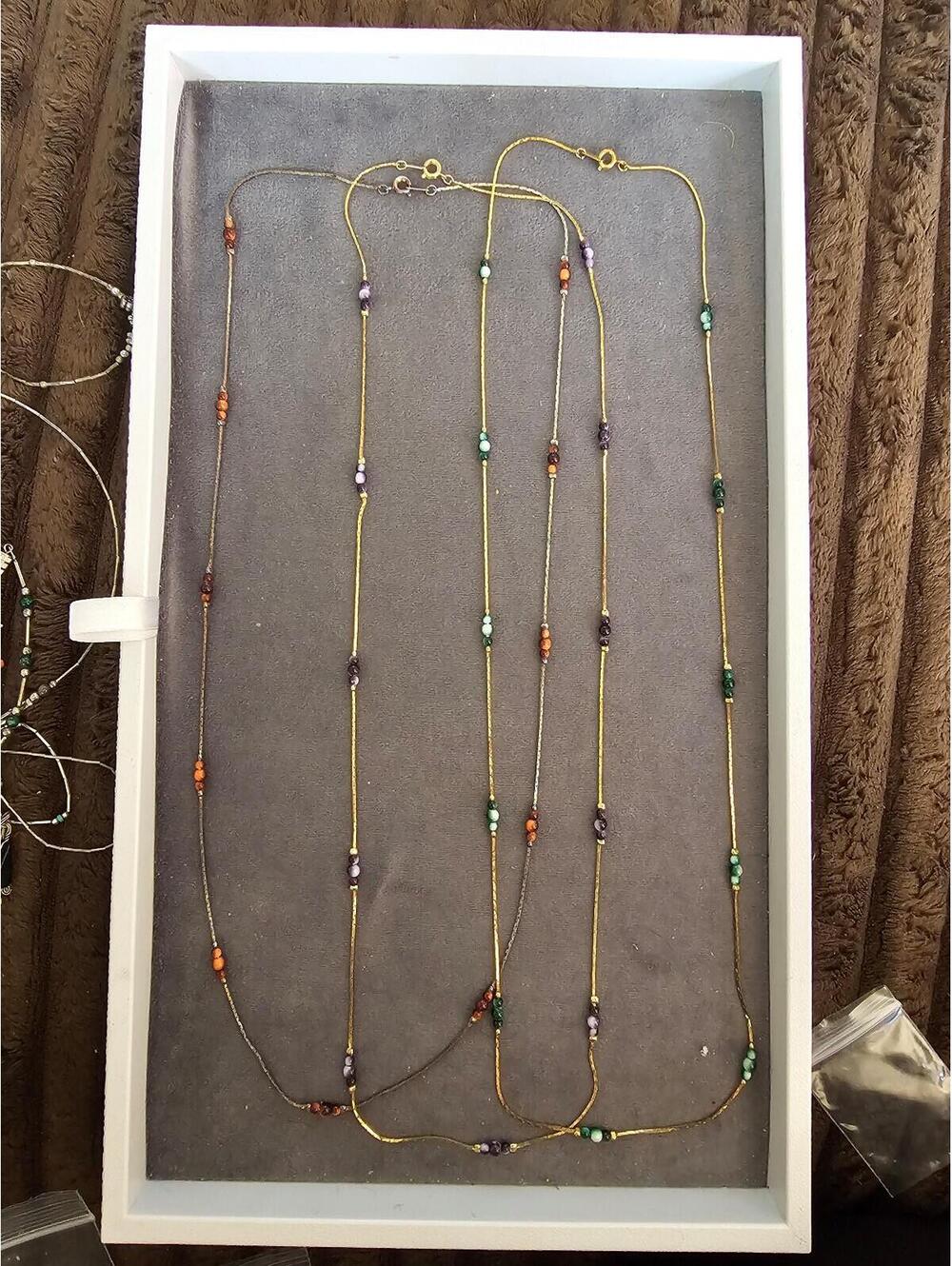 3 Beaded Necklaces